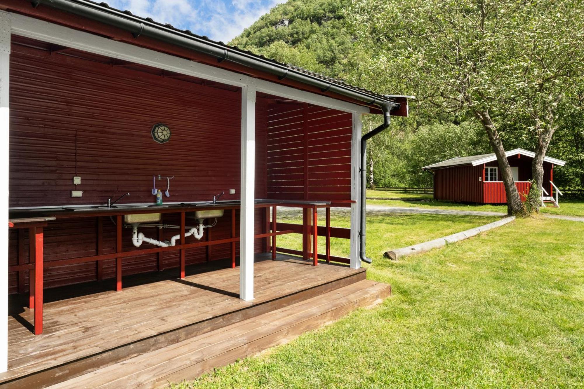 Utladalen Camping Årdal Eksteriør billede