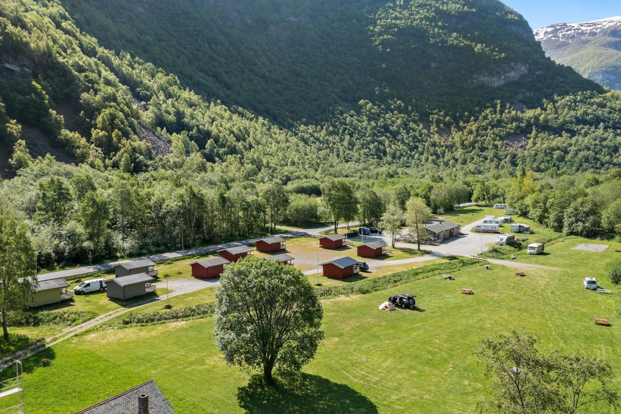 Utladalen Camping Årdal Eksteriør billede