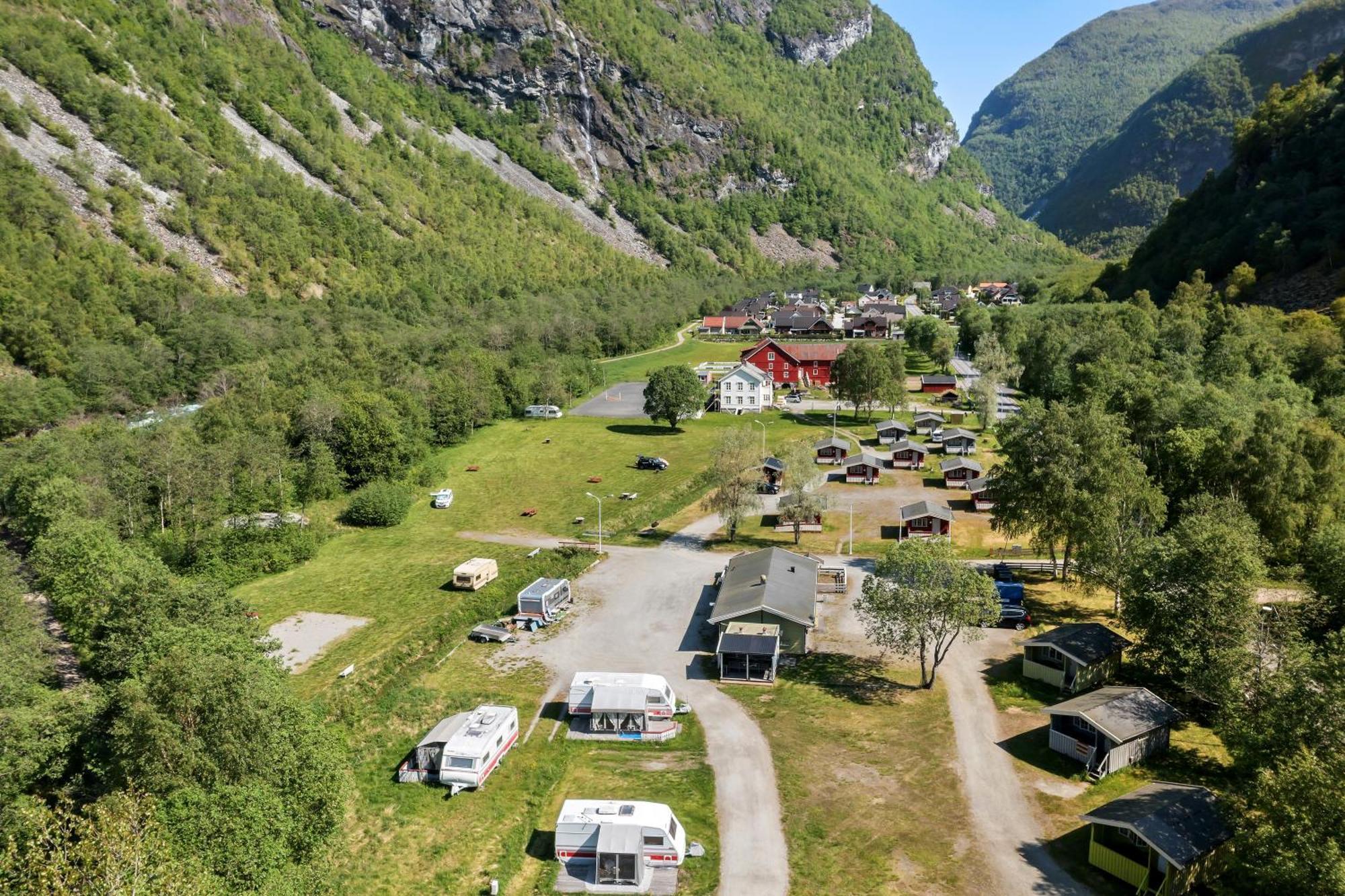 Utladalen Camping Årdal Eksteriør billede