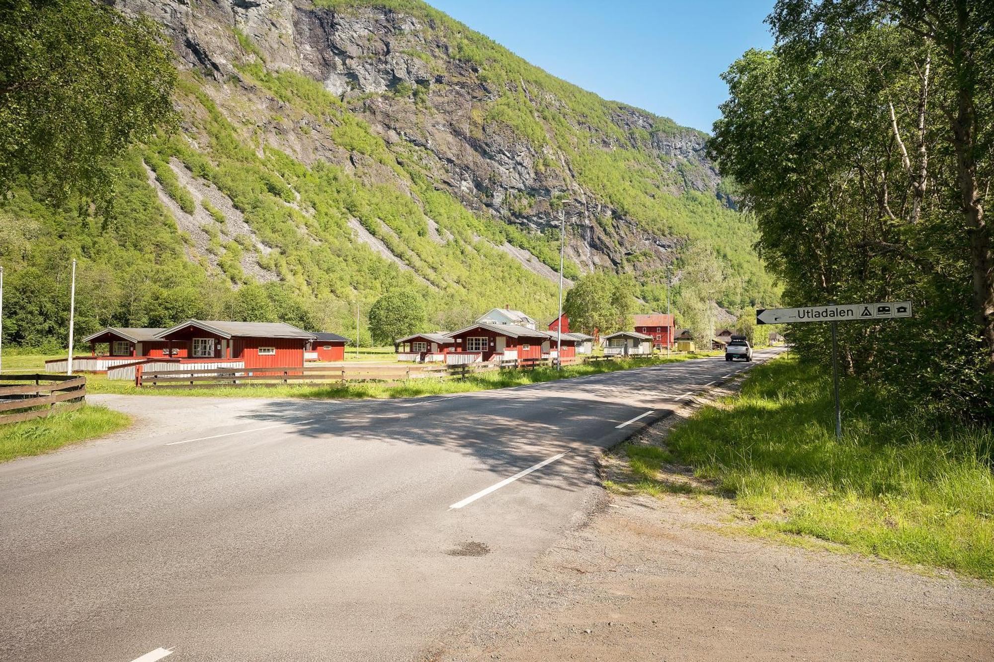 Utladalen Camping Årdal Eksteriør billede