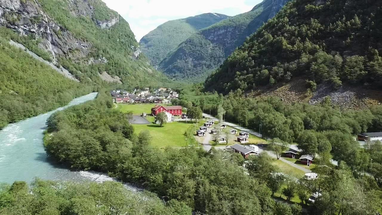 Utladalen Camping Årdal Eksteriør billede